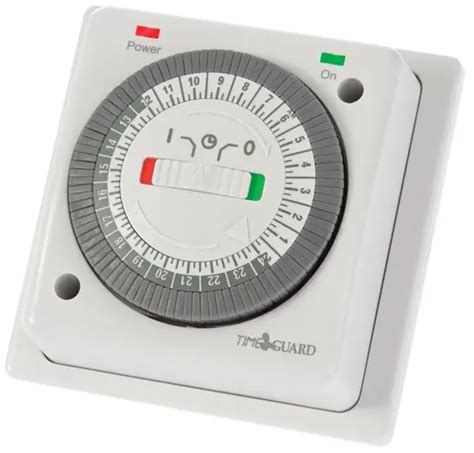 time guard timer instructions|24 Hour Mechanical Time Switch.